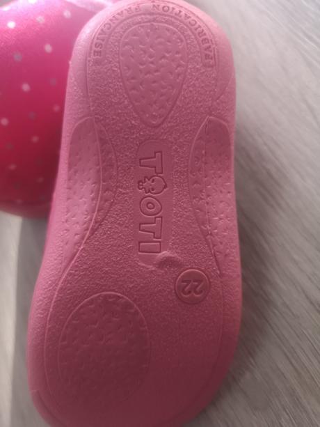 Dievčenské papučky č. 22, 22