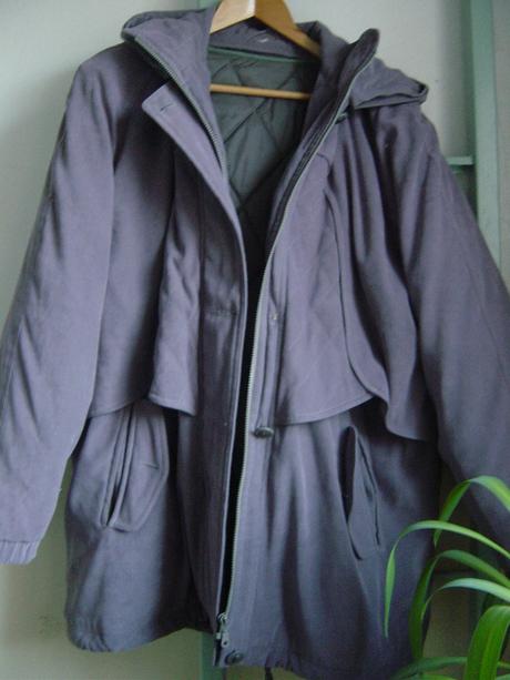 Dámska zimná bunda s kapucňou, xl