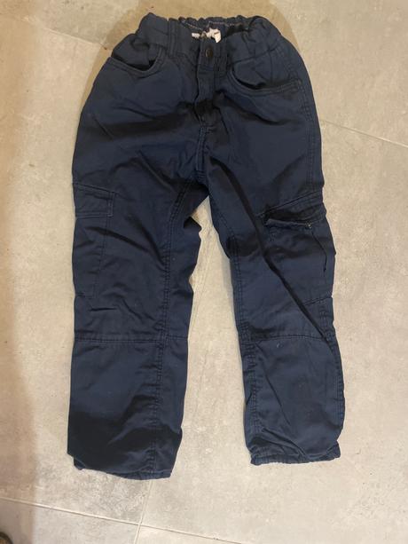 Zateplené nohavice, h&m,116