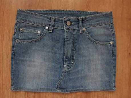 Rifľová krátka sukňa y2k, 26