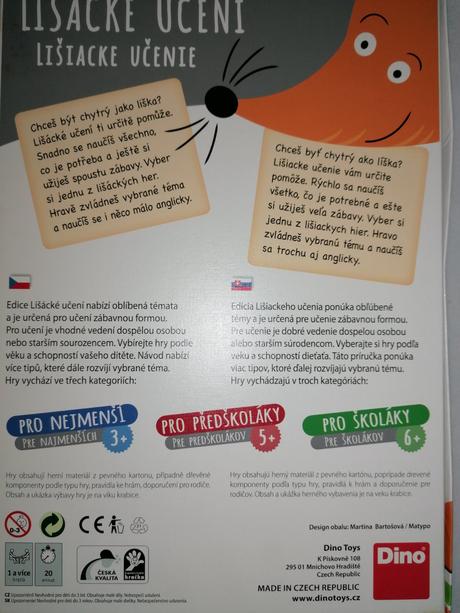 Angličtina lišácké učenie, 