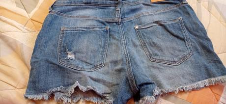 Krátke šortky riflove, denim,xs