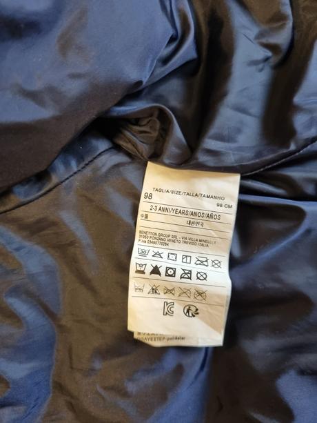 Zimna bunda united colors of benetton 98, 98