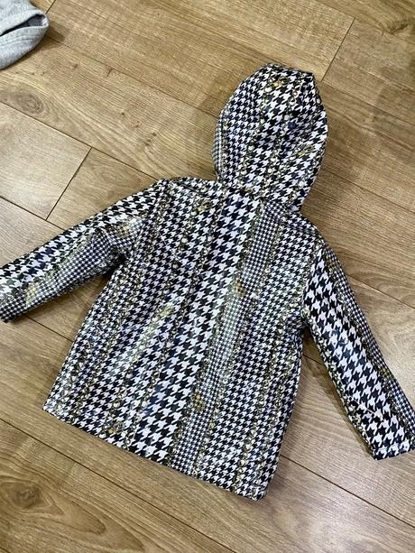 River island pogumovaná bundička alebo pršiplášť, river island,104