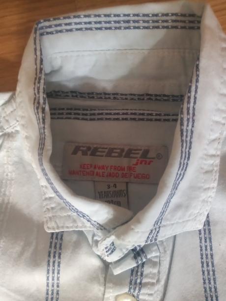 Nohavice zn.next a košeľa rebel veľ.92 super stav, next,92