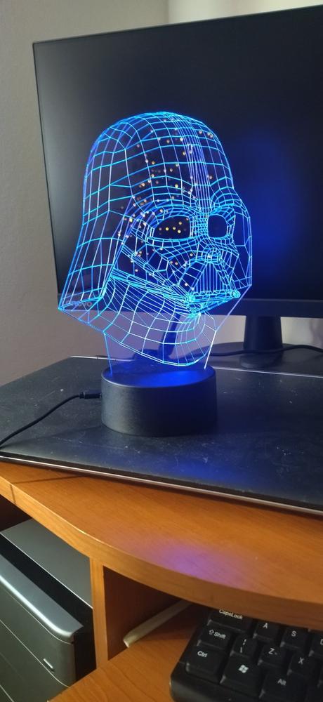 3d lampa star wars,