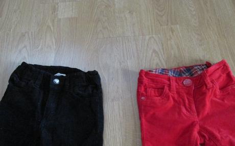 Čierne menčestráky v. 98, h&m,98