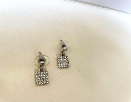 Luxusné štrasové náušnice, 