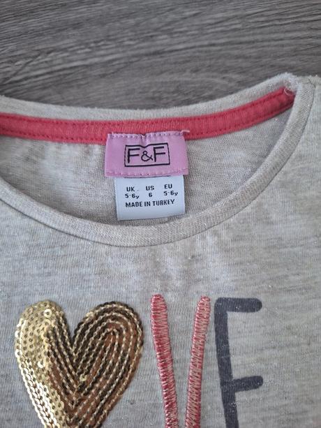 Tricko s kratkym rukavom, f&f,116