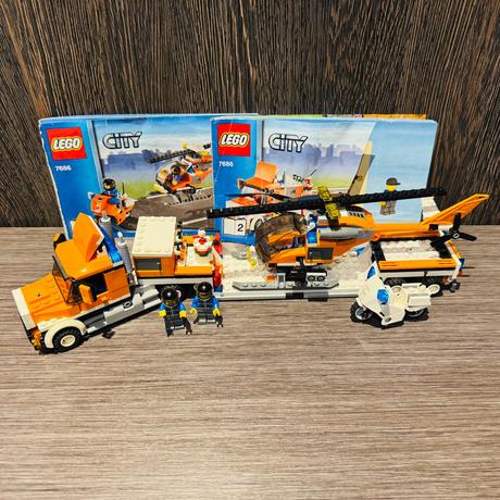 Lego city 7686 preprava helikoptéry, 