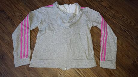 Mikina adidas s kapucnou a zipsom, adidas,152