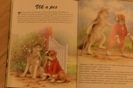 Kniha "bájky" od jean de la fontaine, 