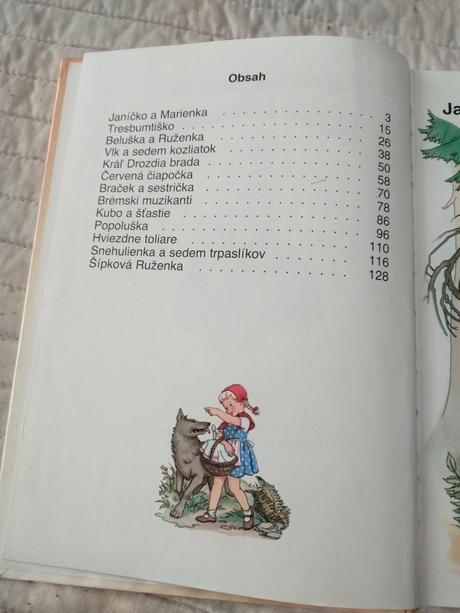 Kniha najkrajšie rozprávky bratov grimmovcov,