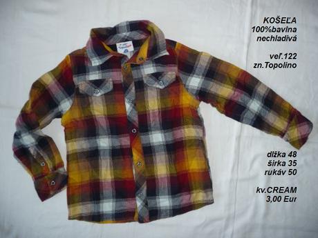 Teplejšia košeľa, topolino,122