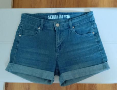 Denim šortky, denim,s