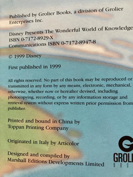 Disney's the wonderful world of knowledge (1999),