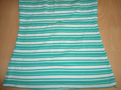 Bielo-zelene tielko / tricko, l