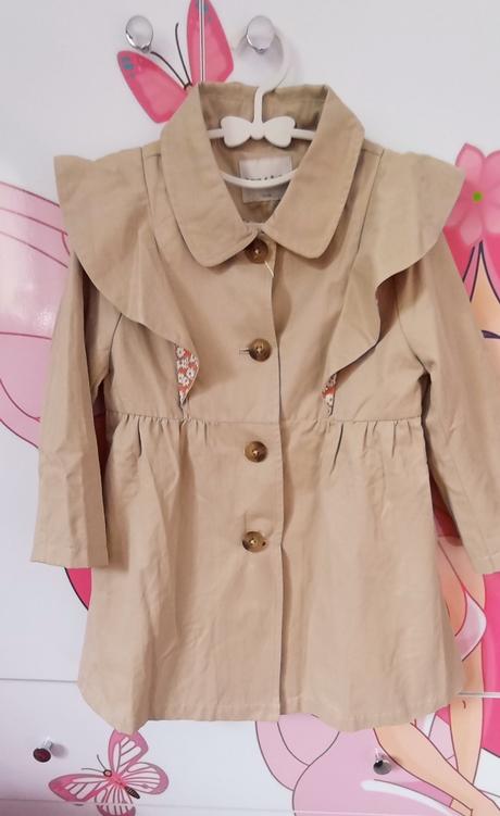Dievčenský prechodný kabátik, 116