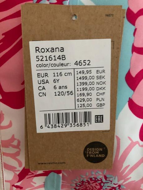 Bunda reima roxana 116, reima,116