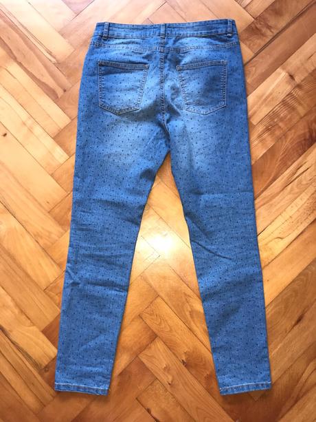 Bodkované rifle / džínsy, 40