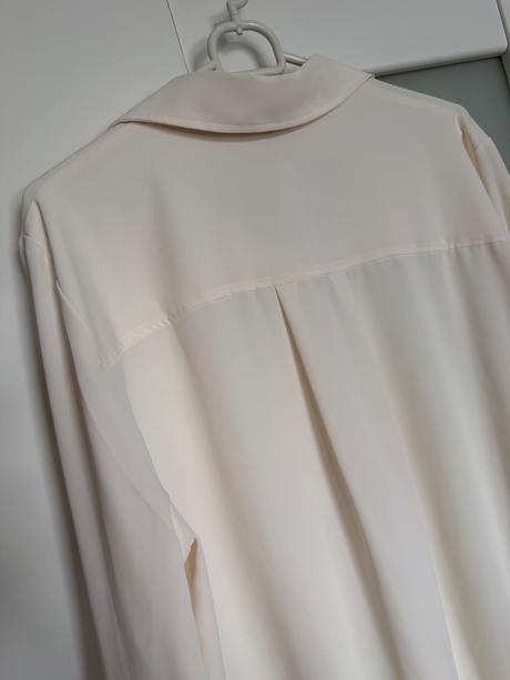Elegantná smotanová blúzka, h&m,l