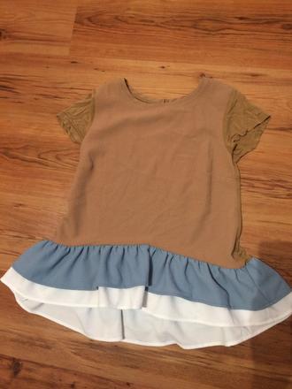 Dámske tričko s volánom, reserved,s