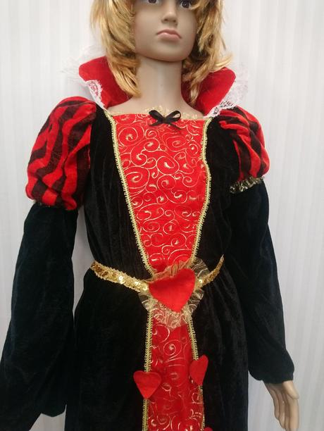 Kostým stredoveká kráľovná, atosa, 7-10r, 128-140, 