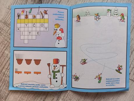 Knihy s aktivitami a úlohami pre predškolákov, 