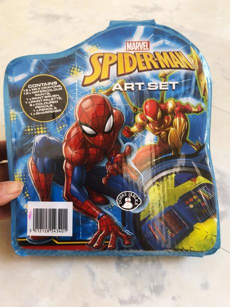 Spider man art sada + omaľovánky, 