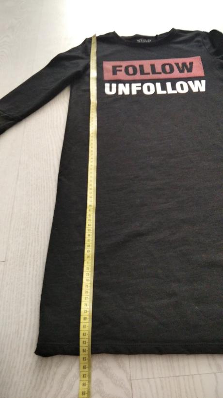 Čierne teplákové šaty, reserved,152