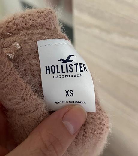 Obojstranný svetrik, hollister,xs