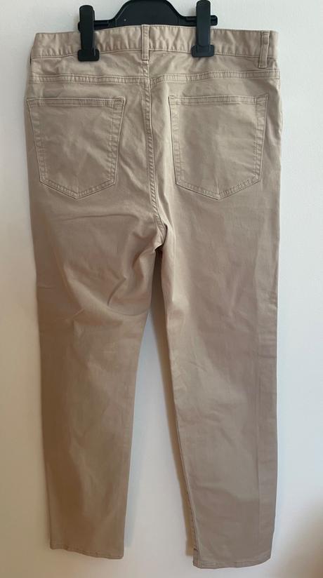 Kremove nohavice h&m, h&m