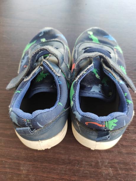 Dinosaurové tenisky na suchý zips, kik,25
