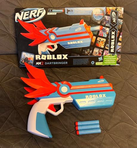 Nerf pištoľ roblox mm2 dartbringer, top stav, 
