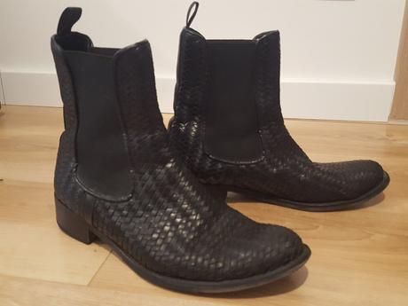 Kozene kotnikove cizmy, 40