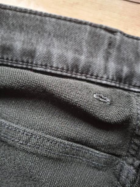 Elasticke denim rifle-jeansy h&m top stav tmavo si, h&m,170