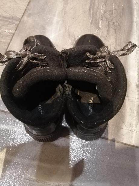 Čierne lesklé topánky 30, 30