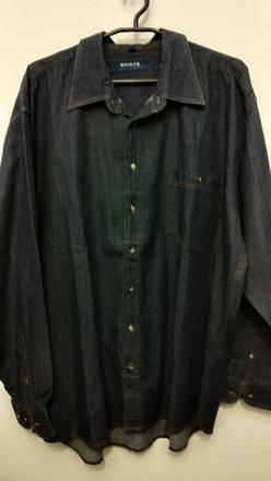 Rifľová košeľa bavlnená, guga jeans,xxl
