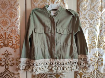 Tenká riflová bunda, zara,m