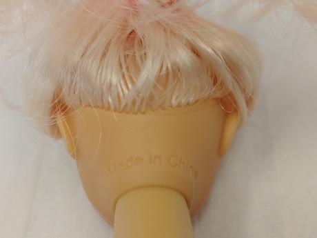 Retro blond bábika 31 cm, originál barbie sandále,