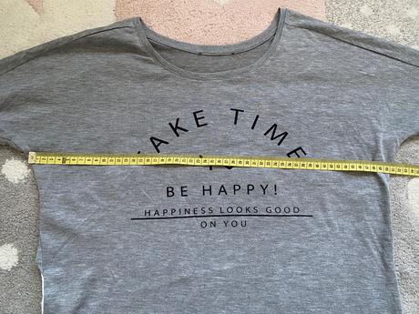 Tričko take time to be happy, h&m,m