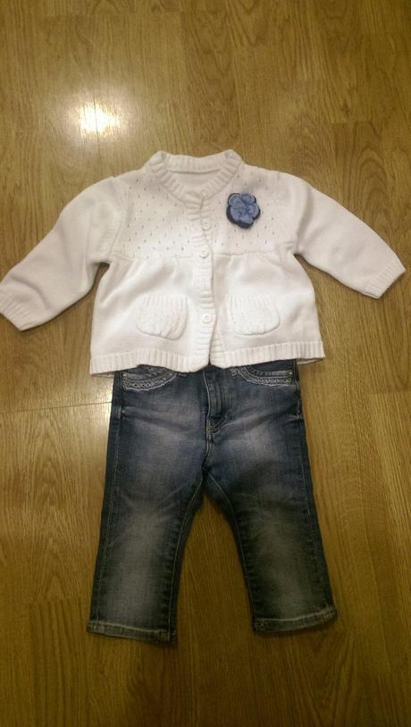 Rifle a svetrík, h&m,74