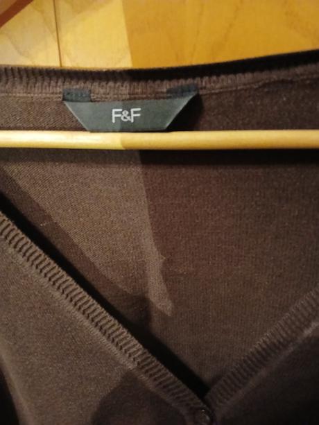 Hnedý pulover, f&f,xl