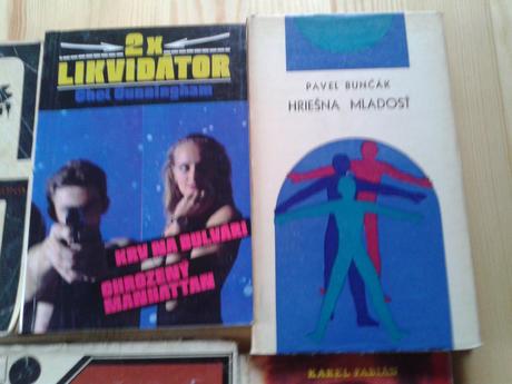 Retro knihy 7ks - 10 eur,
