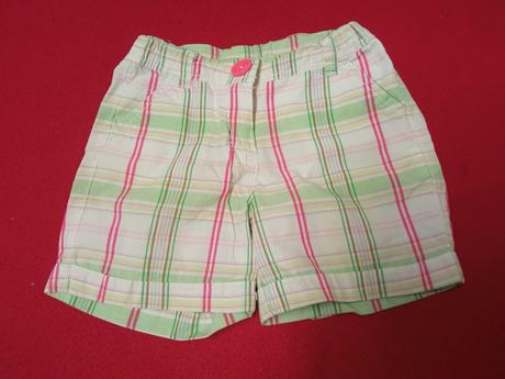 Šortkove pruhované nohavice, 116