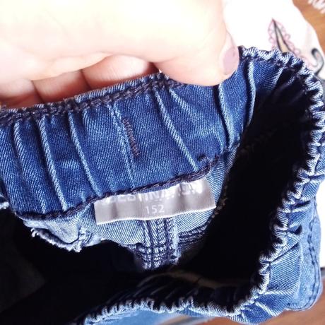 Šortky, denim,152