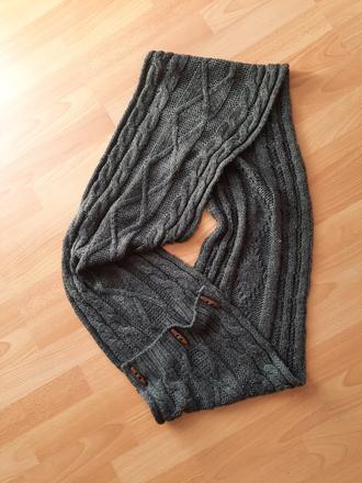 Dámsky pletený šál- tunel, 