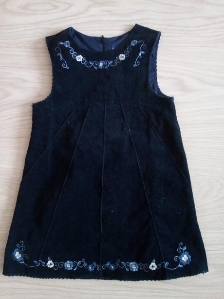 Dievčenské menčestrové šaty v. 98, mayoral,98