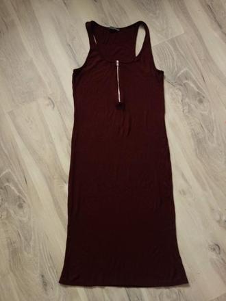 Dlhé pohodlné dámske šaty, m