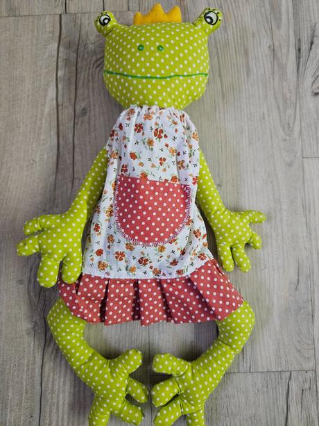 Handmade žabka,